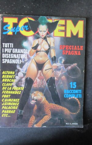TOTEM SUPER 2 1988 I PIU GRANDI DISEGNATORI SPAGNOLI SPECIALE SPAGNA [D6]