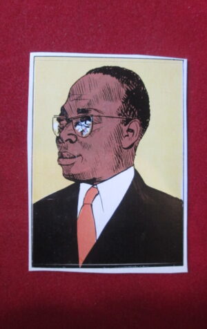 FIGURINA STICKERS GIORNALINO LEOPOLD SENGHOR 102 [AFZ]