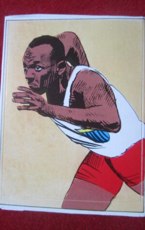 FIGURINA STICKERS GIORNALINO JESSE OWENS 83 [AFZ]