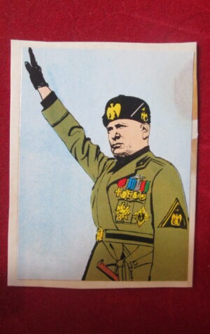 FIGURINA STICKERS GIORNALINO BENITO MUSSOLINI 80 [AFZ]