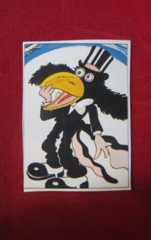 FIGURINA STICKERS GIORNALINO PUPAZZO ROCKFELLER 77 [AFZ]