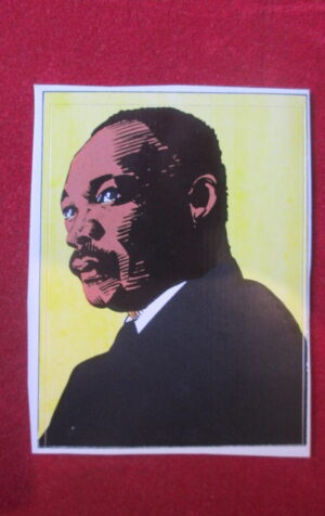 FIGURINA STICKERS GIORNALINO MARTIN LUTHER KING 57 [AFZ]