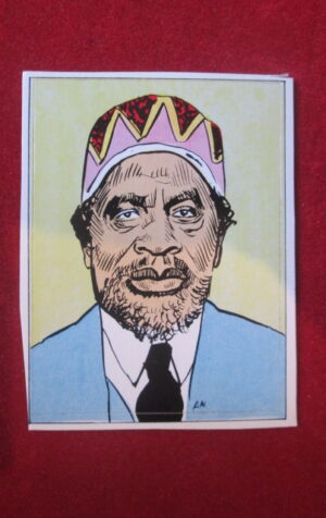 FIGURINA STICKERS GIORNALINO JOMO KENYATTA 56 [AFZ]