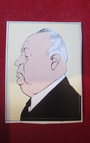 FIGURINA STICKERS GIORNALINO ALFRED HITCHCOCK 53 [AFZ]