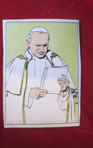 FIGURINA STICKERS GIORNALINO GIOVANNI PAOLO II 48 [AFZ]