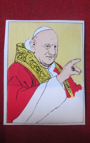 FIGURINA STICKERS GIORNALINO GIOVANNI XXIII 47 [AFZ]