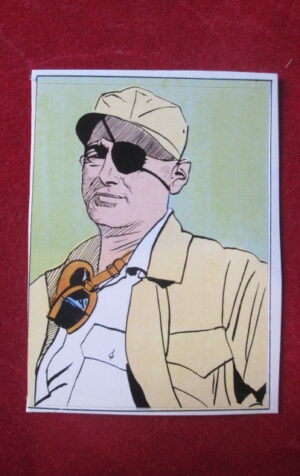 FIGURINA STICKERS GIORNALINO MOSHE DAYAN 26 [AFZ]