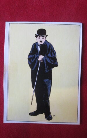 FIGURINA STICKERS GIORNALINO CHARLIE CHAPLIN 18 [AFZ]