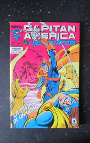 Capitan America & I Vendicatori 37 1992 ed. Marvel Italia  [G171]
