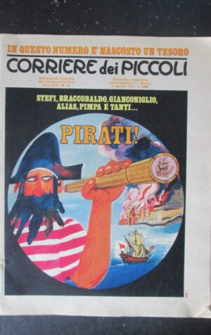 CORRIERE DEI PICCOLI 31 1977 SANDOCAN CON DISEGNI DI JACOVITTI [L7]
