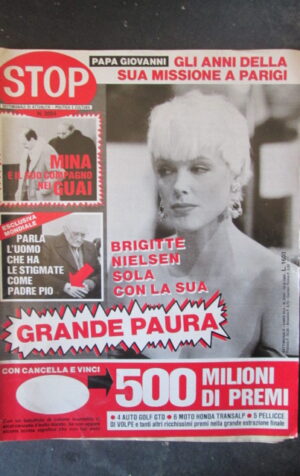 STOP 2054 1988 BRIGITTE NIELSEN MINA MAZZINI MILLY CARLUCCI SARAH FERGUSON [G66A