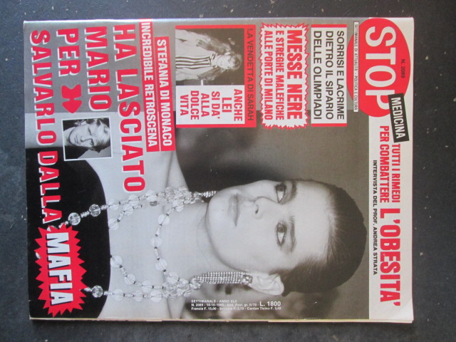 STOP 2089 1998 STEPHANIE DI MONACO MARISA LAURITO CLINT EASTWOOD [G66A]