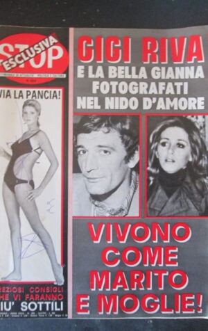 STOP 1324 1974 GIGI RIVA ROSSANO BRAZZI DALIDA DI LAZZARO JANE BIRKIN [G66A]