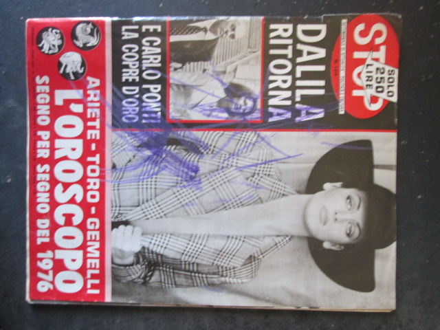 STOP 1419 1975 DALILA DI LAZZARO BARBARA BOUCHET CORRADO PANI [G66A]