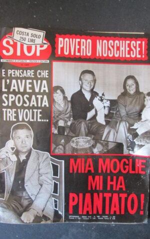 STOP 1400 1975 ALIGHIERO NOSCHESE UGO TOGNAZZI MARCELLA BELLA [G66A]