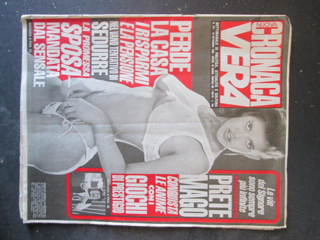 CRONACA VERA 731 1986 RIVISTA DI CRONACA NERA E ATTUALITA [G66A]