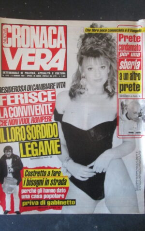 CRONACA VERA 1113 1994 RIVISTA DI CRONACA NERA E ATTUALITA [G66A]