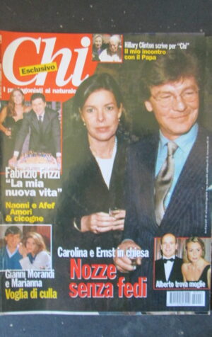 CHI 6 1999 CAROLINA DI MONACO LAURA PAUSINI VALERIA MARINI [G66A]