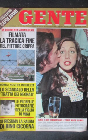 GENTE 15 1972 MIKE BONGIORNO CATHERINE SPAAK GAIA GERMANI ENRICO FERMI [R9]