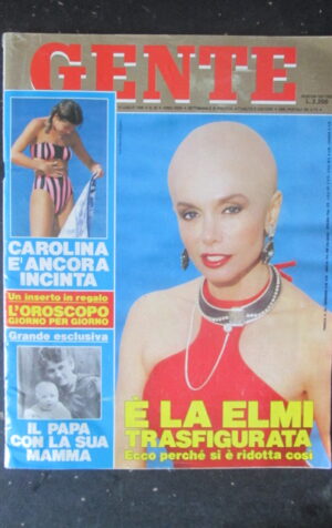 GENTE 28 1988 MARIA GIOVANNA ELMI CAROLINA MONACO GABRIELE LAVIA [R9]