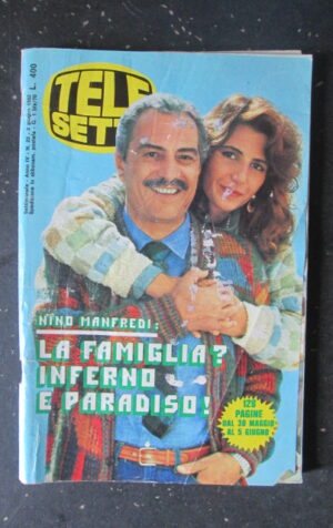 TELE SETTE 22 1982 NINO MANFREDI VILLENEUVE NIKI LAUDA FRANCO BATTIATO [R9]