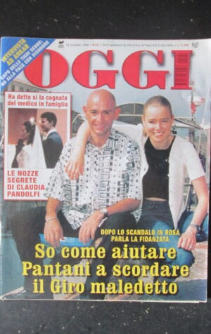 OGGI 24 1999 MARCO PANTANI MARTA RUSSO NAIKE RIVELLI VALERIA MAZZA [R9]