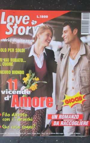 LOVE STORY 40 1999 RIVISTA FEMMINILE DI STORIE VERE [TR5]