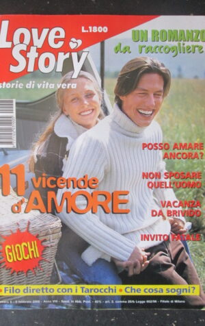 LOVE STORY 5 2000 RIVISTA FEMMINILE DI STORIE VERE [TR5]