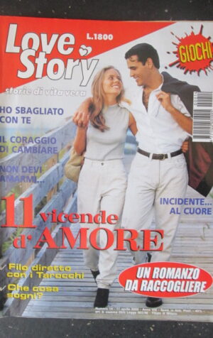 LOVE STORY 14 2000 RIVISTA FEMMINILE DI STORIE VERE [TR5]