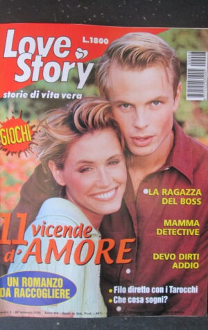 LOVE STORY 8 2000 RIVISTA FEMMINILE DI STORIE VERE [TR5]