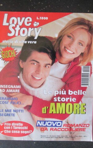 LOVE STORY 11 2000 RIVISTA FEMMINILE DI STORIE VERE [TR5]