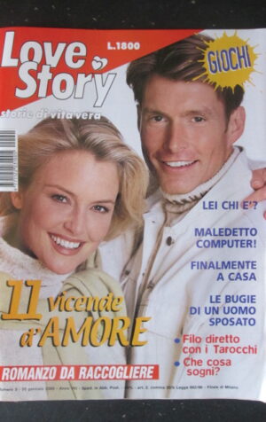 LOVE STORY 3 2000 RIVISTA FEMMINILE DI STORIE VERE [TR5]