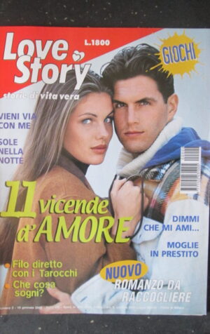 LOVE STORY 2 2000 RIVISTA FEMMINILE DI STORIE VERE [TR5]