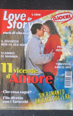 LOVE STORY 45 1999 RIVISTA FEMMINILE DI STORIE VERE [TR5]