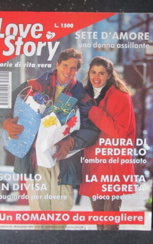 LOVE STORY 52 1995 RIVISTA FEMMINILE DI STORIE VERE [TR5]