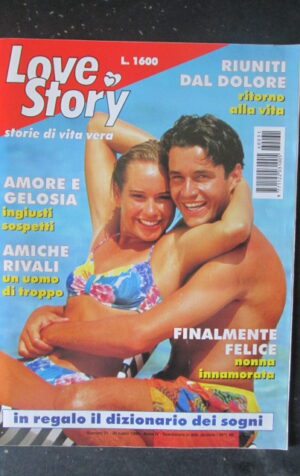 LOVE STORY 31 1996 RIVISTA FEMMINILE DI STORIE VERE [TR5]