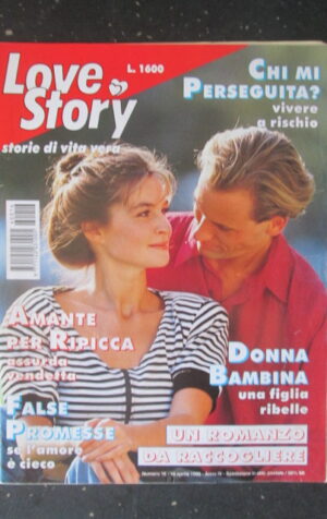 LOVE STORY 16 1996 RIVISTA FEMMINILE DI STORIE VERE [TR5]