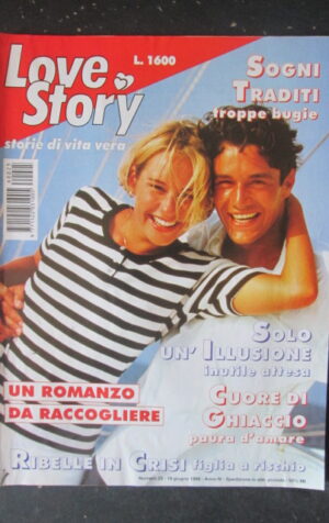 LOVE STORY 25 1996 RIVISTA FEMMINILE DI STORIE VERE [TR5]