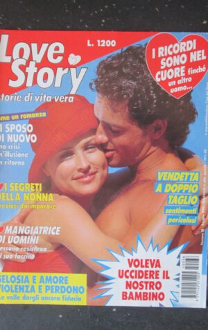 LOVE STORY 38 1994 RIVISTA FEMMINILE DI STORIE VERE [TR5]