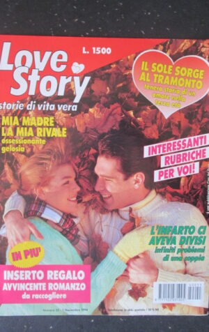 LOVE STORY 55 1994 RIVISTA FEMMINILE DI STORIE VERE [TR5]