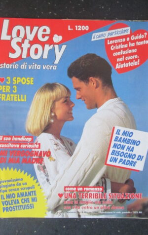 LOVE STORY 21 1994 RIVISTA FEMMINILE DI STORIE VERE [TR5]