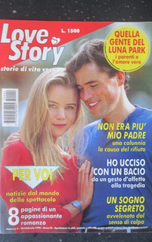 LOVE STORY 9 1995 RIVISTA FEMMINILE DI STORIE VERE [TR5]