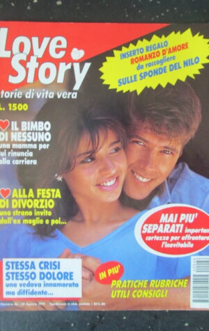 LOVE STORY 46 1994 RIVISTA FEMMINILE DI STORIE VERE [TR5]