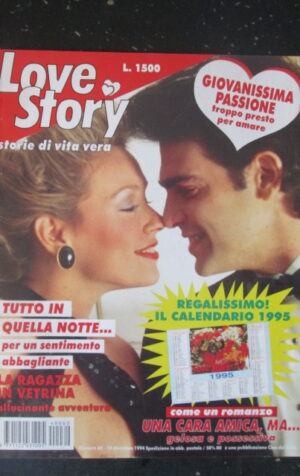 LOVE STORY 60 1994 RIVISTA FEMMINILE DI STORIE VERE [TR5]