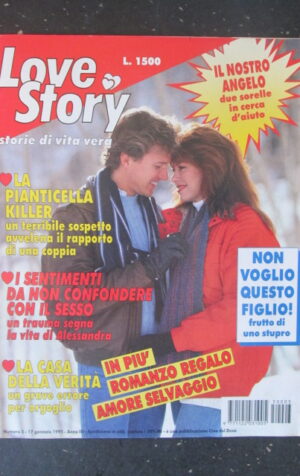 LOVE STORY 3 1995 RIVISTA FEMMINILE DI STORIE VERE [TR5]