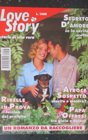 LOVE STORY 18 1996 RIVISTA FEMMINILE DI STORIE VERE [TR5]