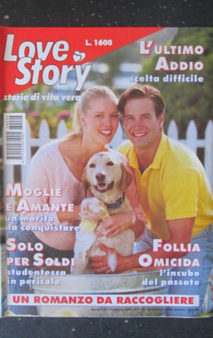 LOVE STORY 24 1996 RIVISTA FEMMINILE DI STORIE VERE [TR5]
