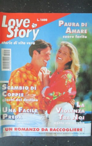 LOVE STORY 21 1996 RIVISTA FEMMINILE DI STORIE VERE [TR5]