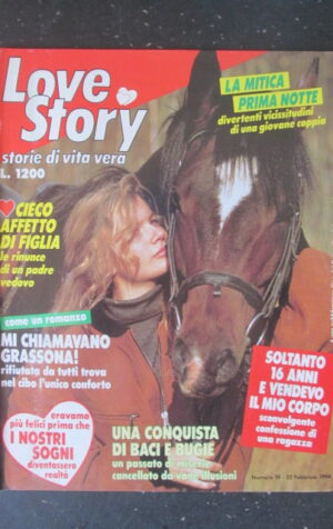 LOVE STORY 19 1994 RIVISTA FEMMINILE DI STORIE VERE [TR5]