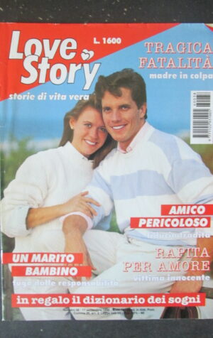 LOVE STORY 38 1996 RIVISTA FEMMINILE DI STORIE VERE [TR5]